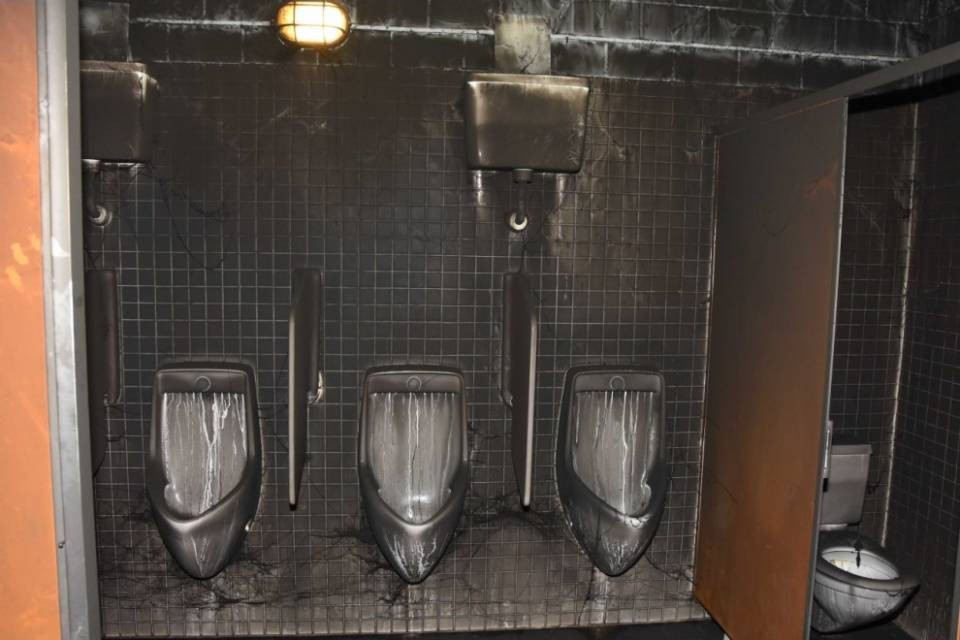 San Gallo, in fiamme i WC di un centro sportivo