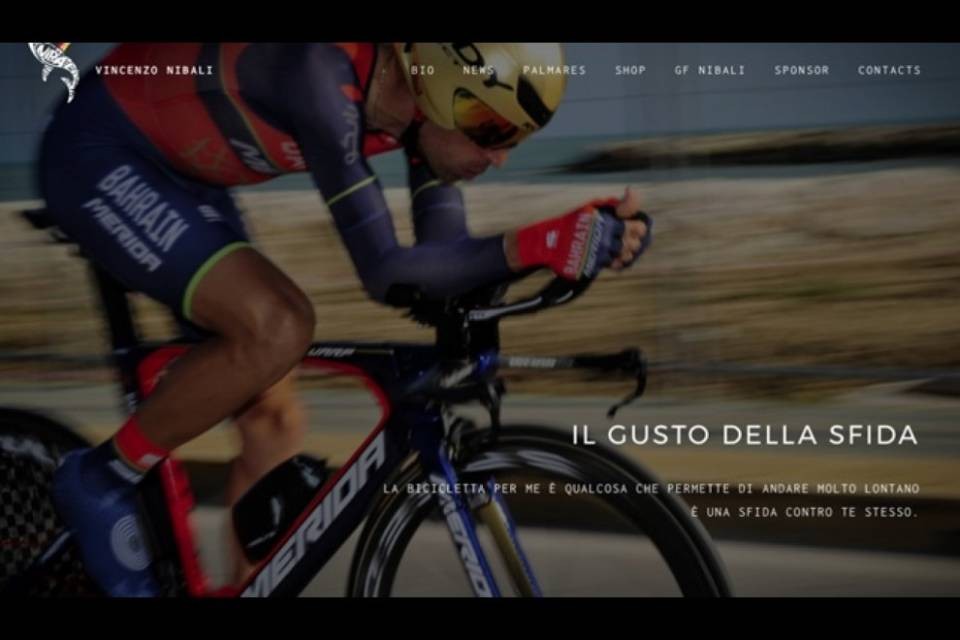 Nuovo sito per il luganese Nibali