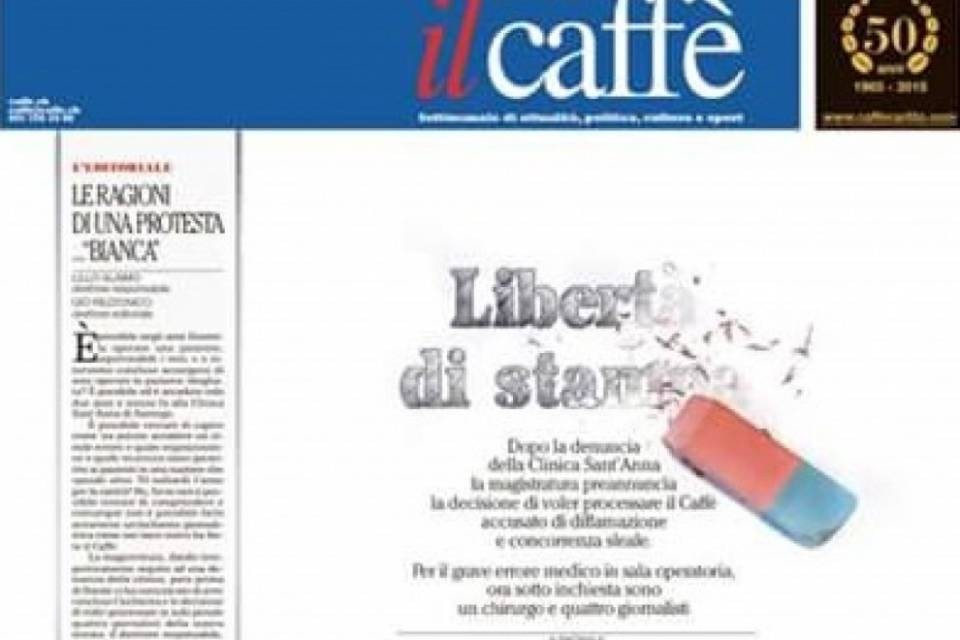 La difesa del Caffè: "Servono più elementi"