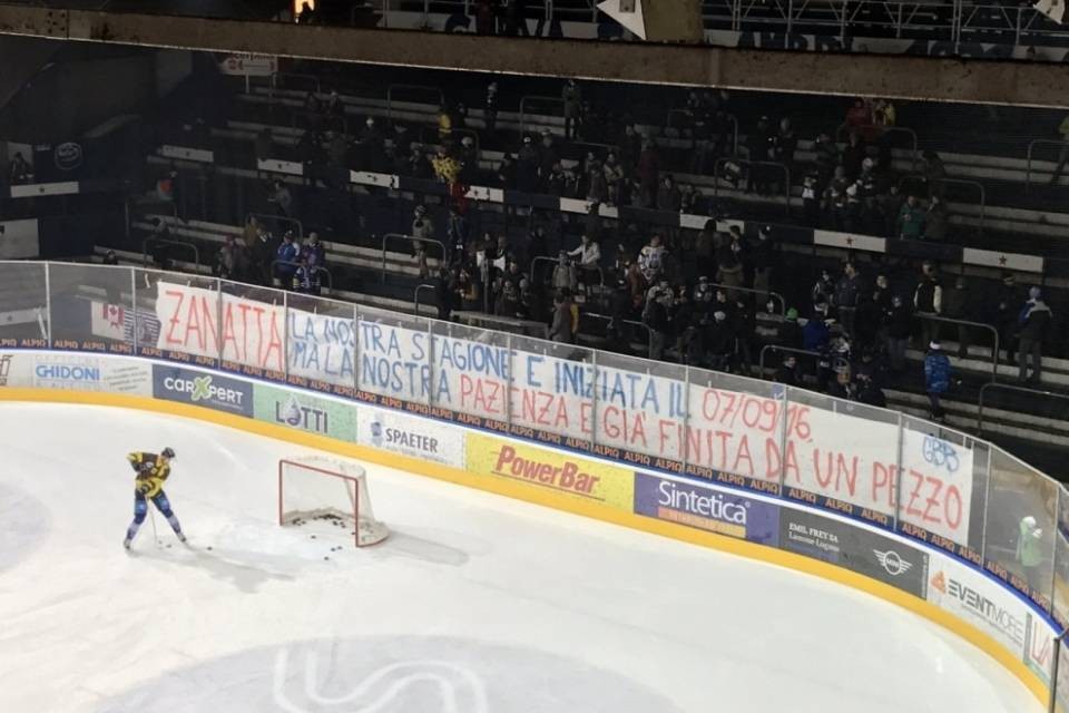 L'Ambrì senza tifo fino alla fine della regular season