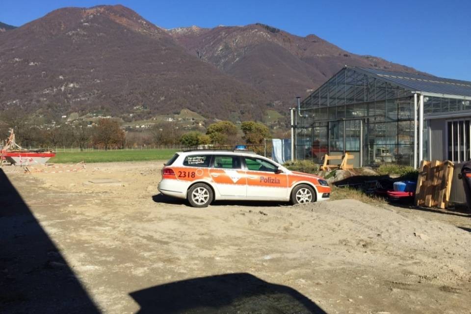 Infortunio a Cadenazzo