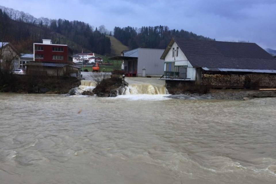 Inondazione nel canton Lucerna