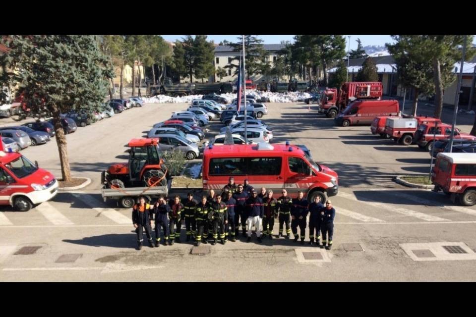 I pompieri di Bellinzona rientrano in Ticino
