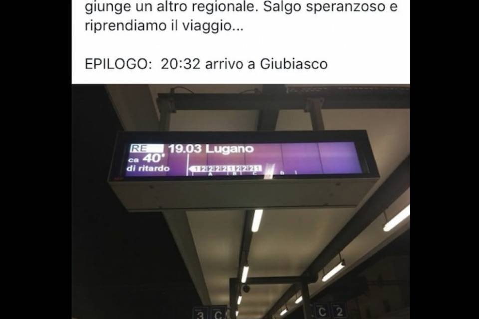 Mendrisio-Lugano in 15 minuti? A volte ci vuole un'ora...