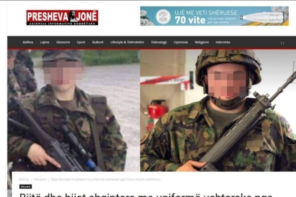 Imbarazzo nell'esercito: militi svizzeri si dicono pronti a servire il Kosovo