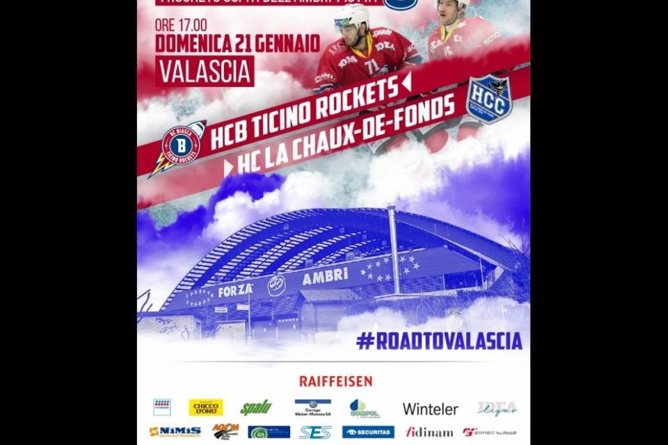 I Ticino Rockets ospiti dell’Hockey Club Ambrì-Piotta