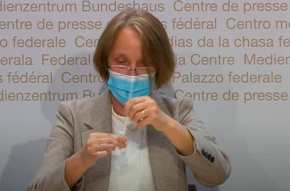La presidente di Pharmasuisse, Martine Ruggli.