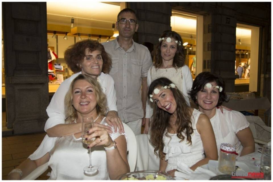 Cena in bianco a Chiasso