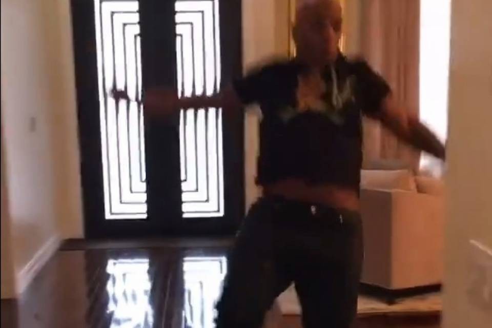 Tyson va al tappeto... di casa