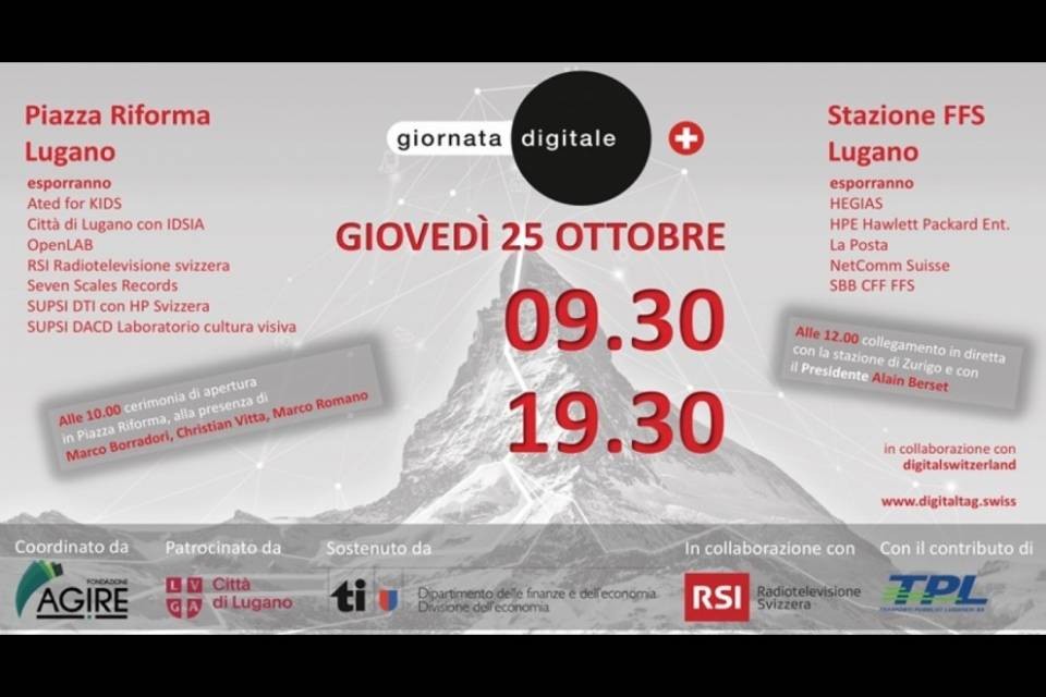 Il Ticino partecipa al Digital Day