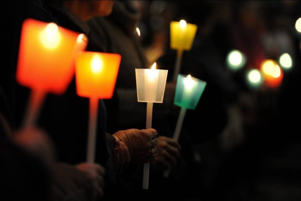 Fiaccolata di solidarietà a Lugano