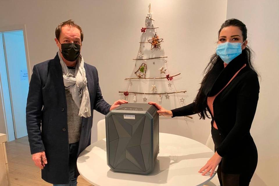Mirko Lanfranconi Direttore pedagogico CEM e Giorgia Turolla della Medicom