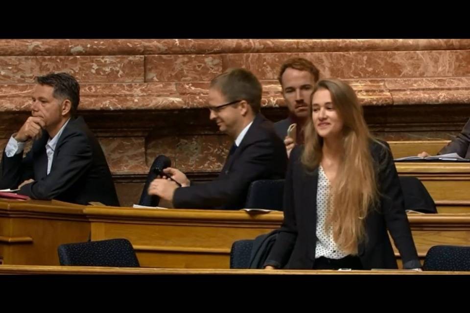 Flash mob in Parlamento!
