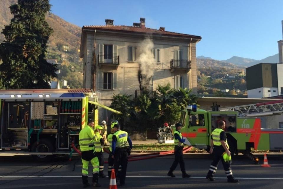 Bellinzona: casa brucia tre volte in tre mesi