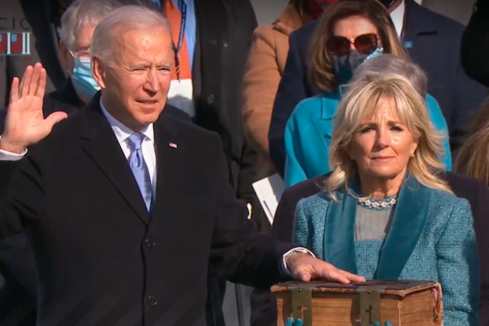 Joe Biden ha giurato