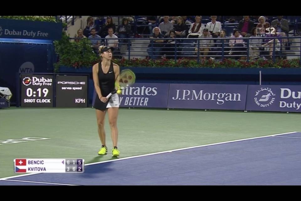 Belinda Bencic conquista Dubai!