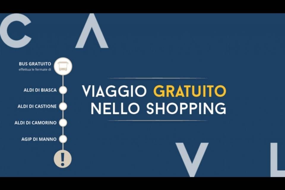 Bus gratuito per fare shopping in Italia? Un flop