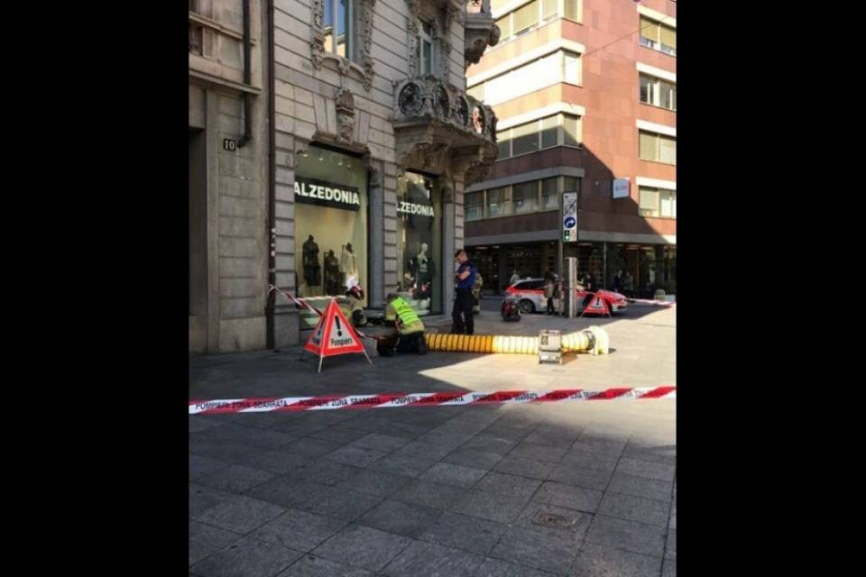 Lugano, confusione in centro città