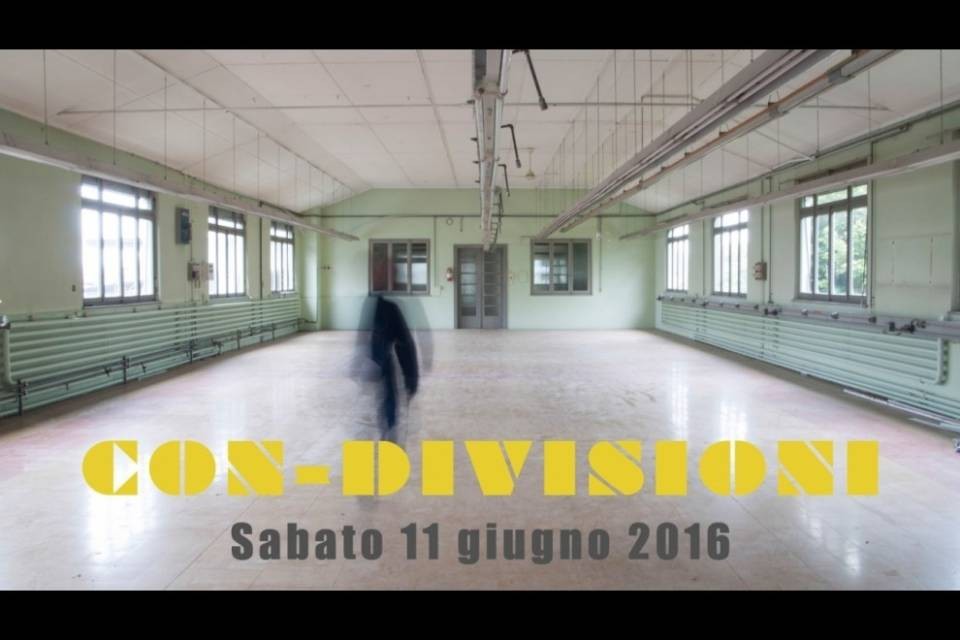 8 artisti + 1 tela da 10x1,5 metri = CON-DIVISIONI