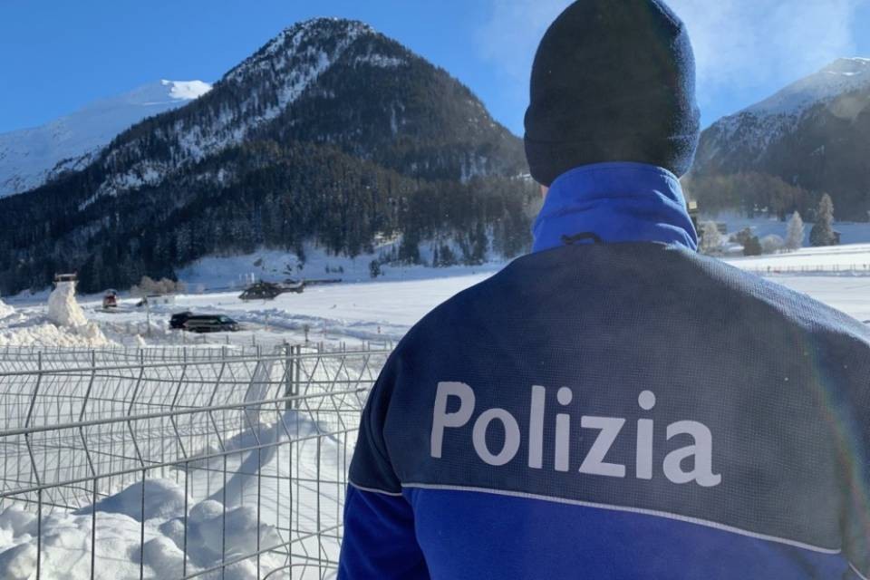 WEF, la Polizia ticinese presente a Davos