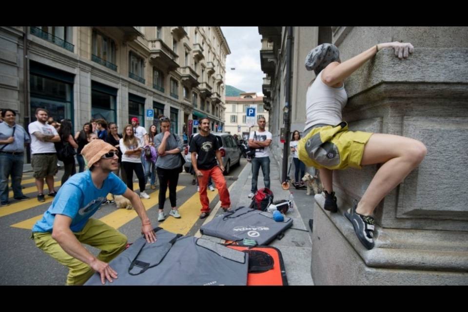 Lugano, torna l'arrampicata in città