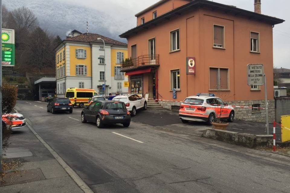 Rapina a mano armata a Vacallo