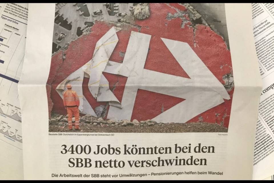FFS, con la digitalizzazione "a rischio 3'400 posti di lavoro"