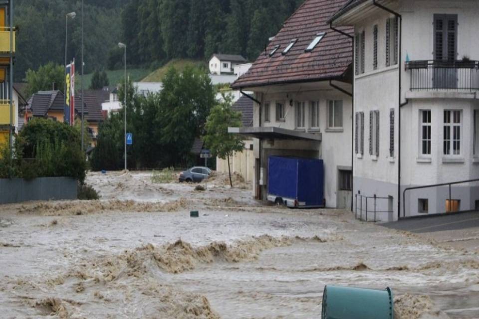 Violenti temporali a nord delle Alpi