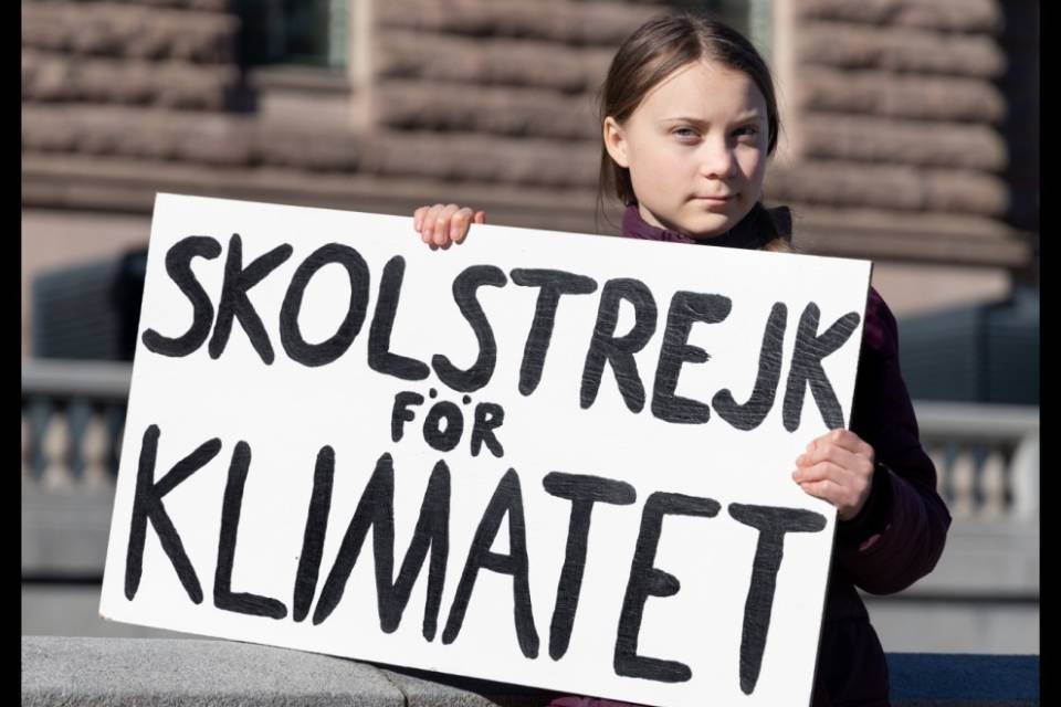 Greta Thumberg: "Il clima è la vera emergenza"