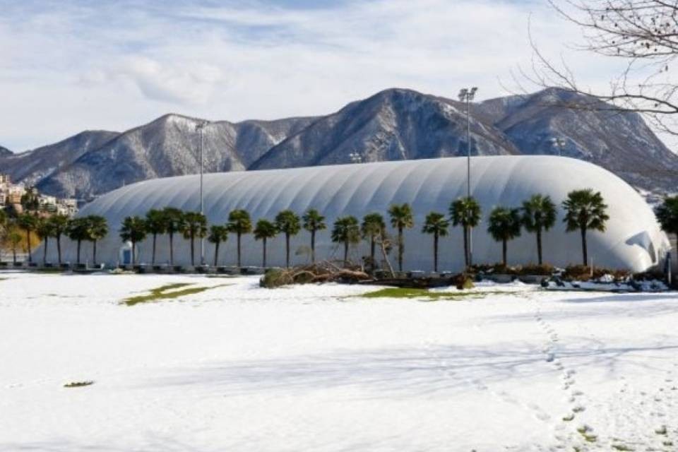 Lugano, molti danni sotto il pallone