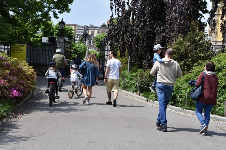 La gente torna al parco, il bilancio della polizia