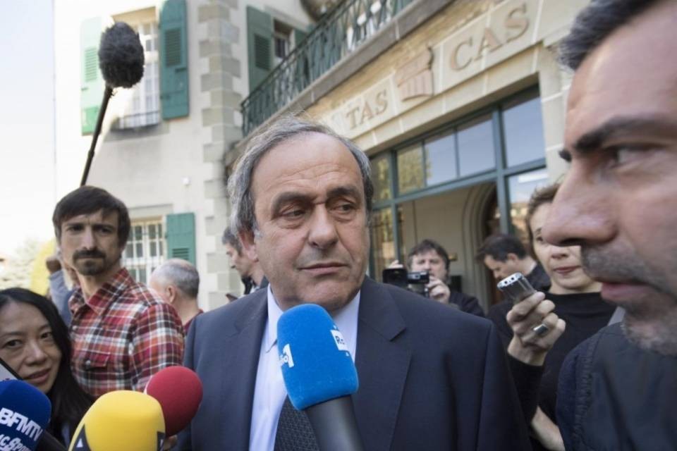 Squalifica ridotta a 4 anni per Platini