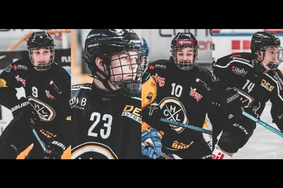 Quattro bianconeri nelle selezioni giovanili rossocrociate