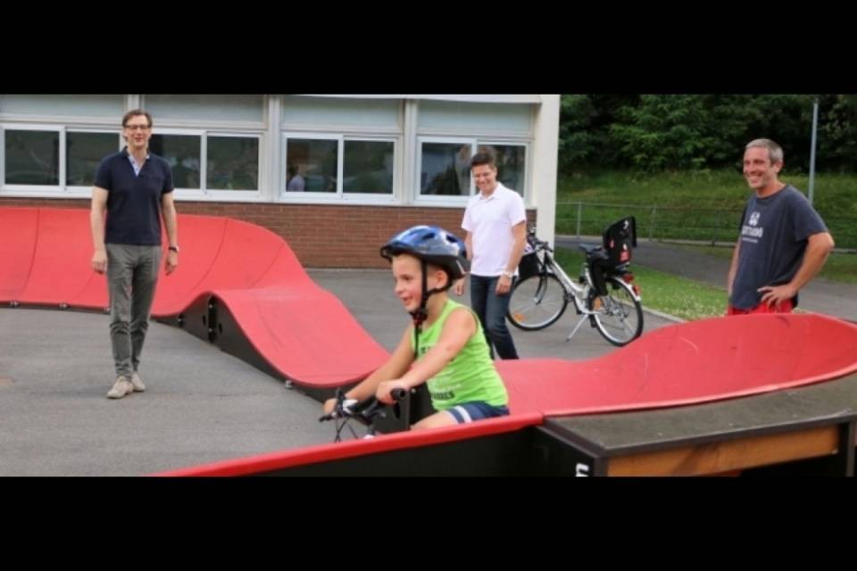 La pista di Pumptrack diventa itinerante
