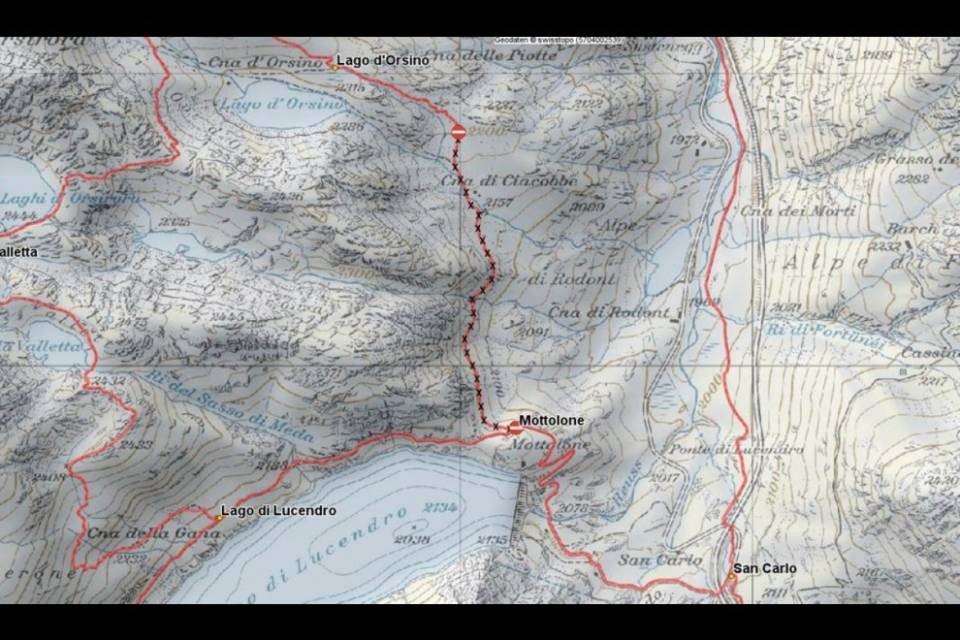 Sbarrato il sentiero in zona "Mottolone"