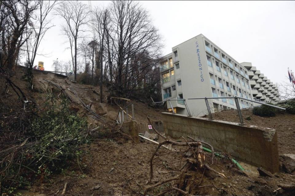 Smottamento a Lugano, aperta un'inchiesta