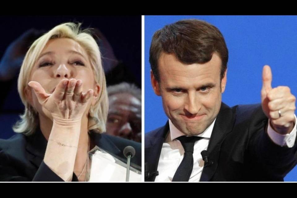 Macron davanti a Le Pen: "Vincerà lui"
