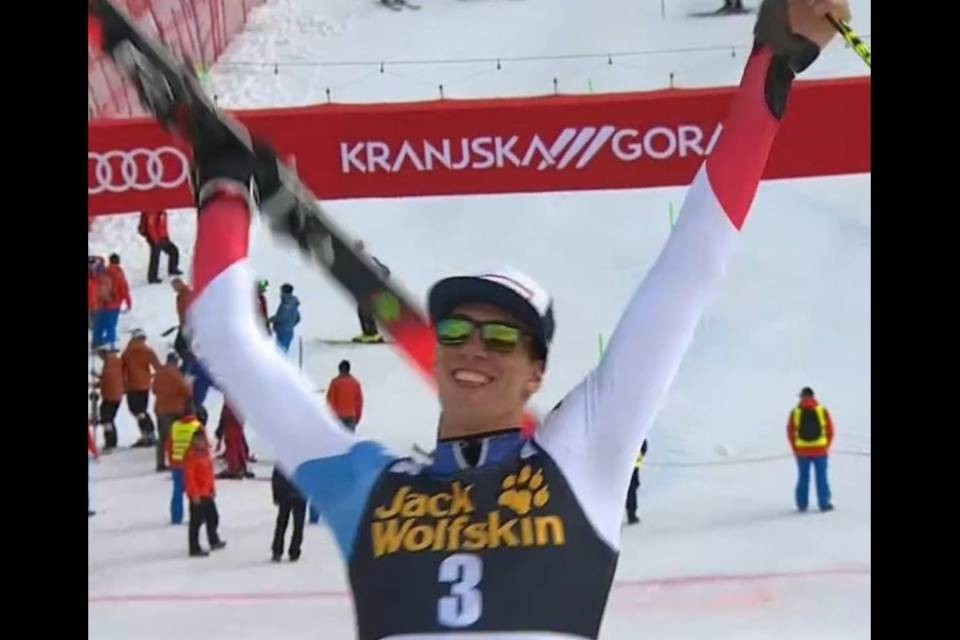 Slalom di Kranjska Gora, impresa titanica di Zenhäusern
