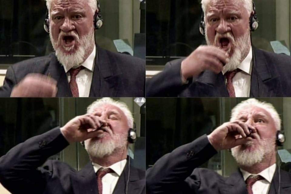 Praljak, trovate tracce di cianuro durante autopsia