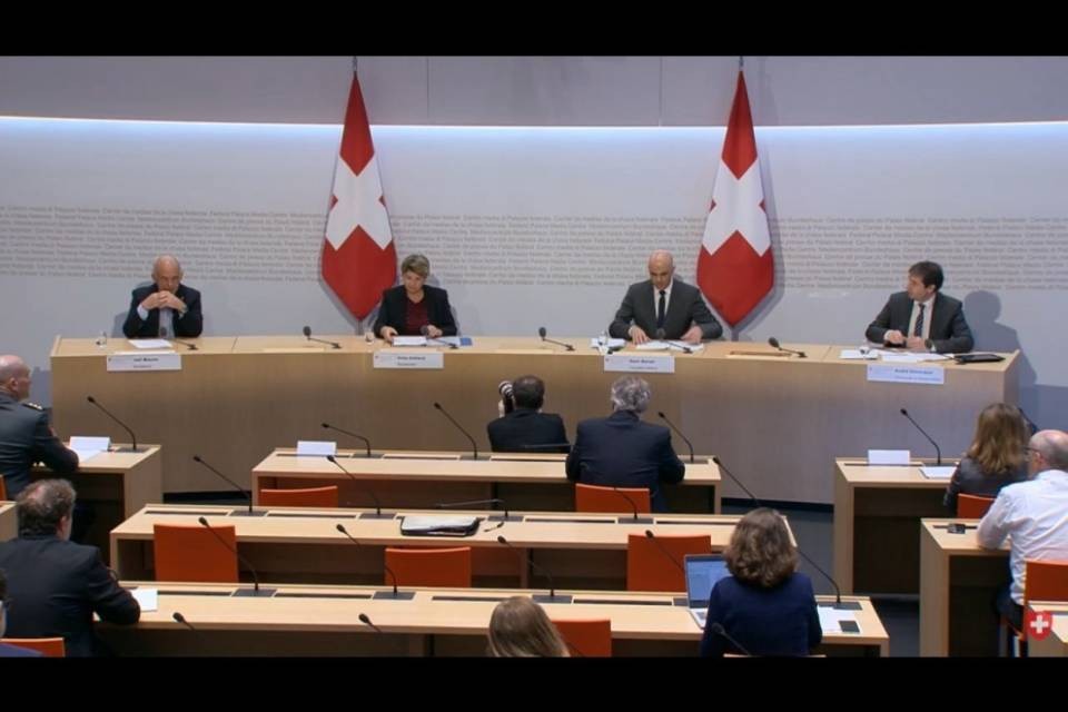 Conferenza stampa: Berna prolunga l'eccezione in Ticino