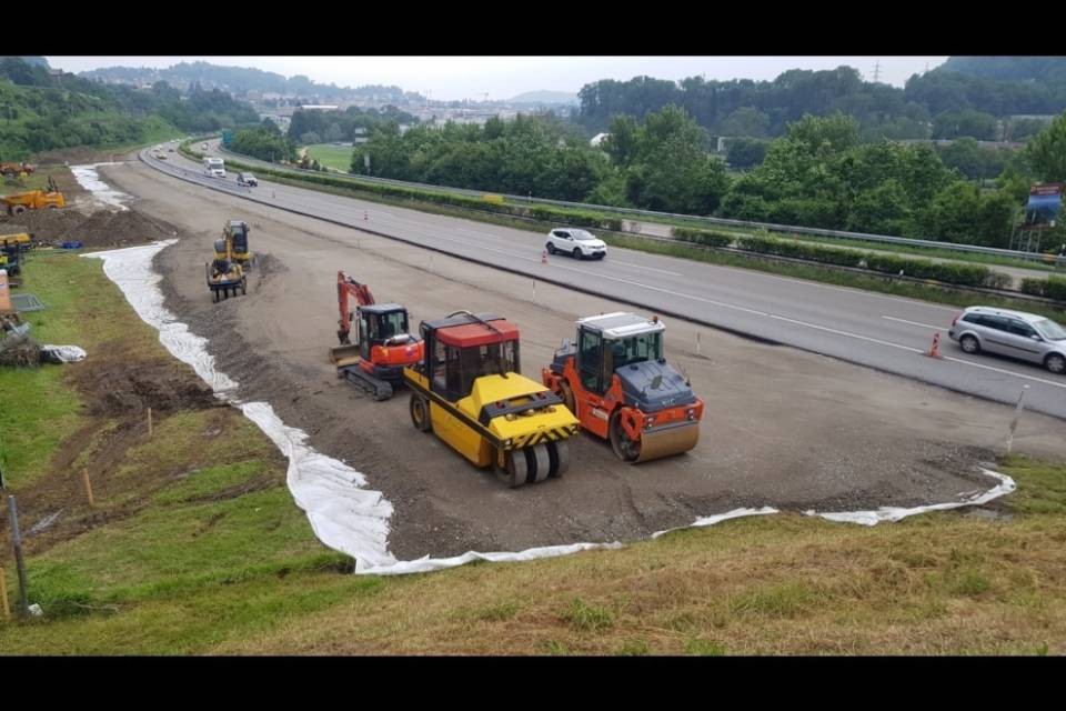 A2, al via i lavori a nord dello svincolo di Mendrisio