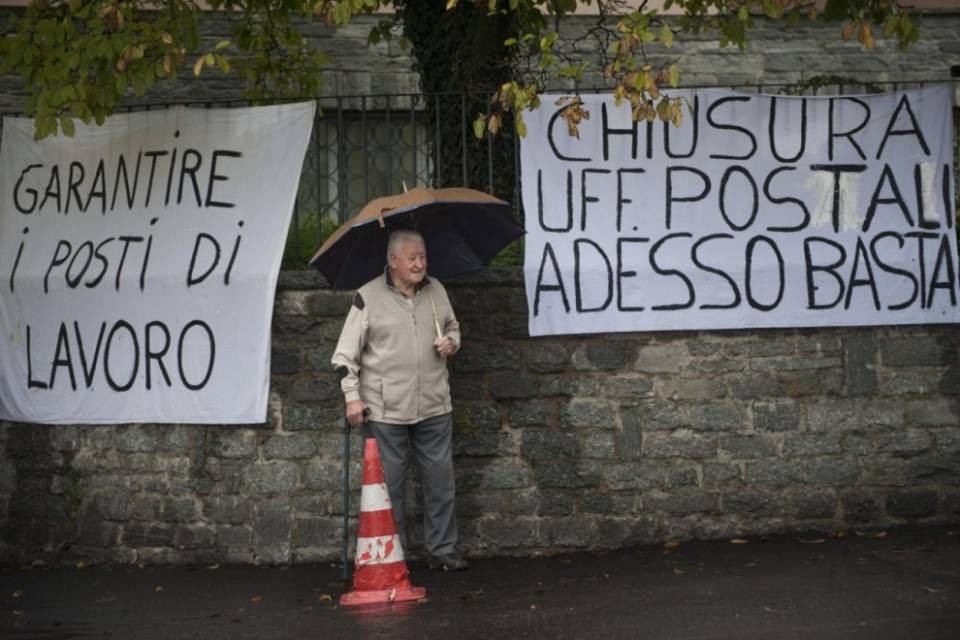 Balerna, la Posta rassicura i suoi clienti