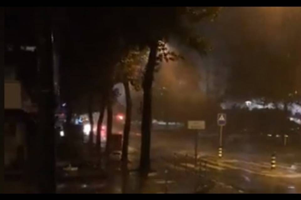 A Lugano venti a 129km/h