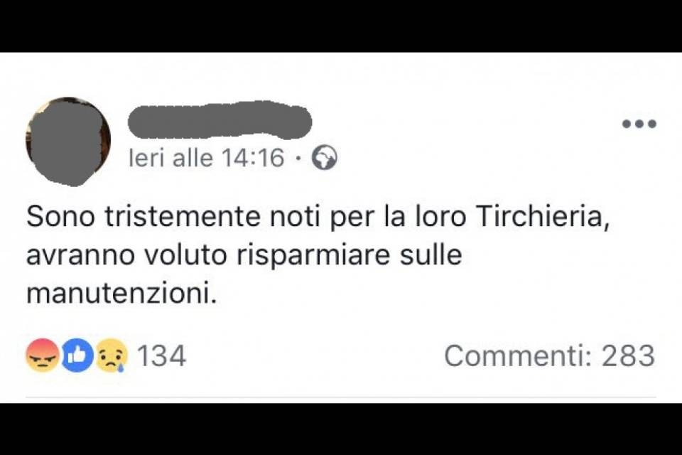 Tragedia di Genova, c’è chi se la ride