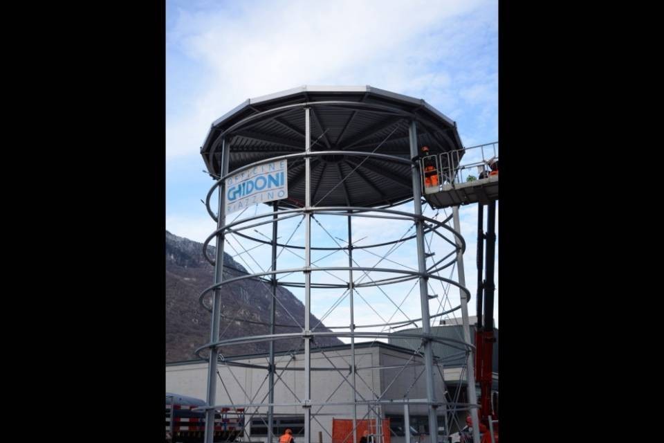 Premiato il gasometro di Biasca