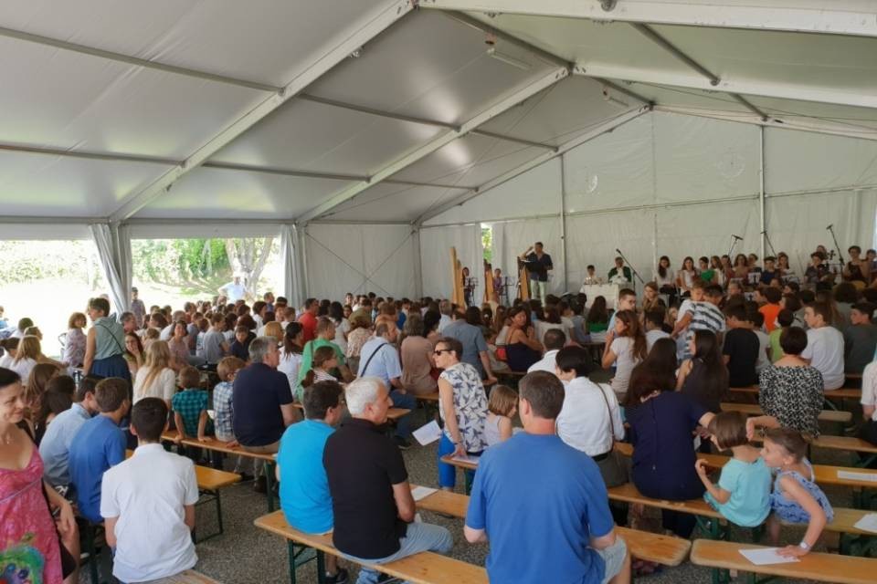 Grande festa alle medie Parsifal di Sorengo