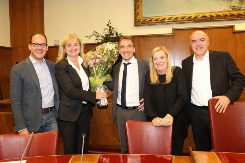 Chiasso festeggia Roberta Pantani