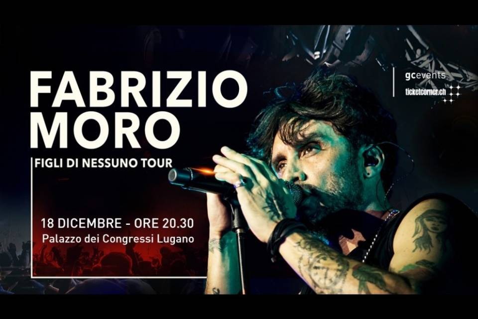 Fabrizio Moro in Ticino