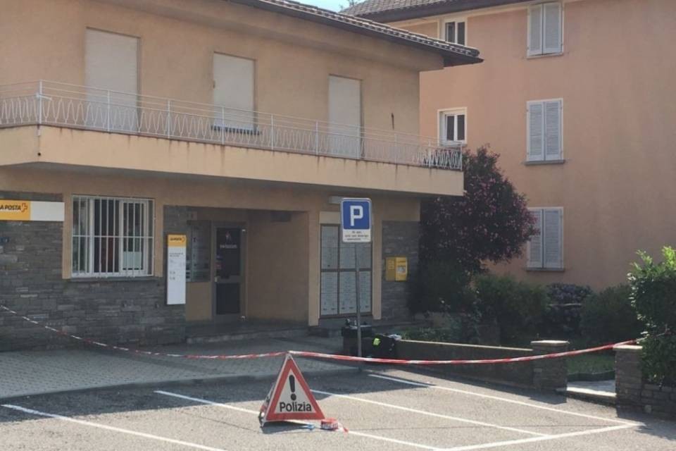 Rapinata la posta di Canobbio