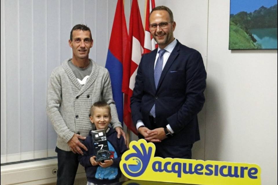 Premiati i vincitori del concorso “Acque sicure”